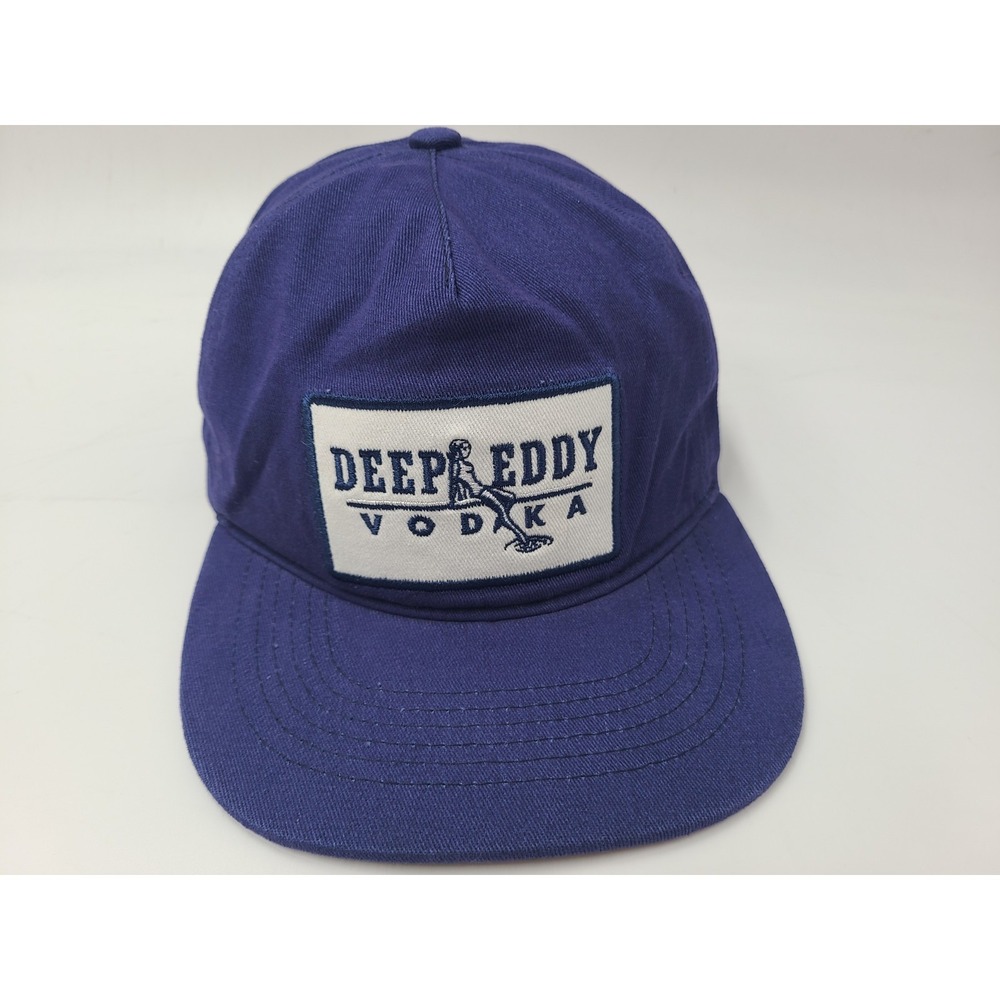 Deep Eddy Vodka Austin Texas‎ Snapback Hat Cap Cotton TX Casual Men Women Blue